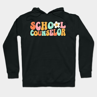 Counseling Office School  Groovy Back To School Hoodie